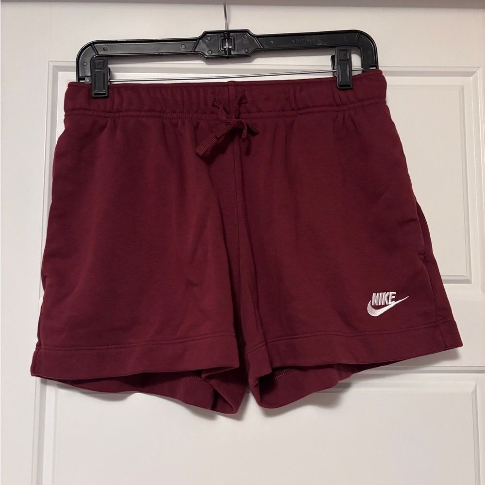 Nike Women's Maroon Athletic Shorts